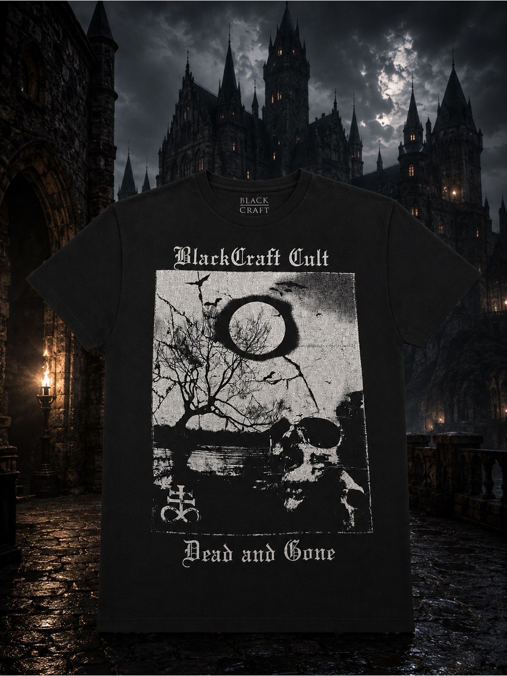 Blackcraft Cult 'Dead and Gone' Short Sleeve Graphic Tee - Black